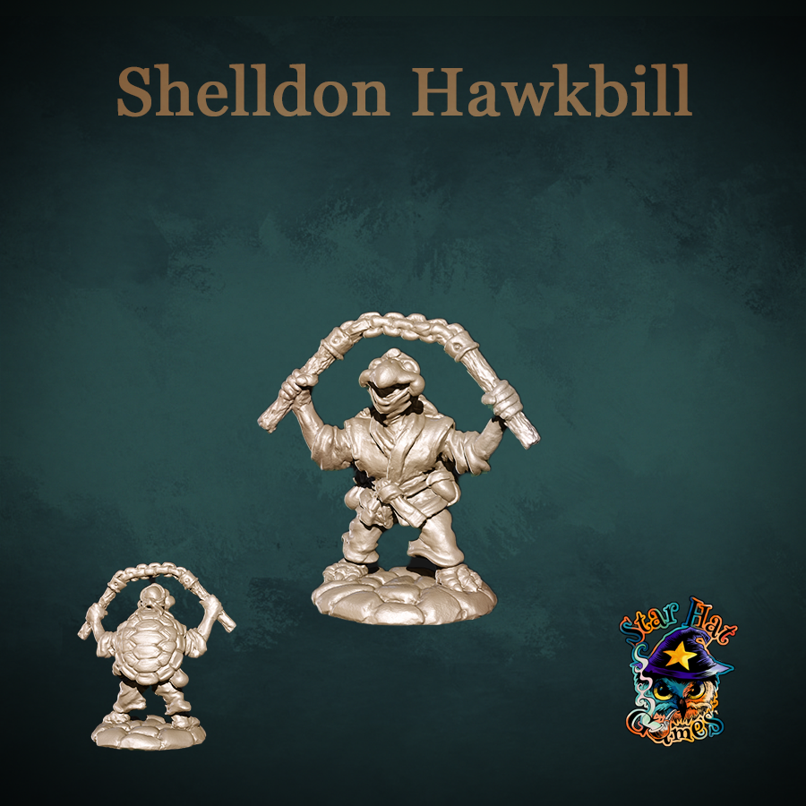 Shelldon Hawkbill STL