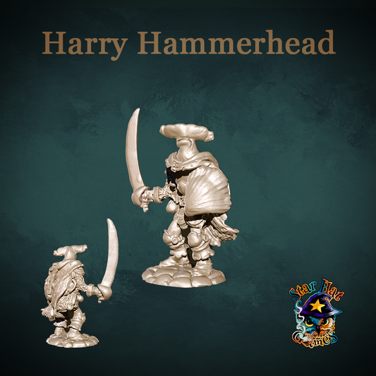 Harry Hammerhead STL