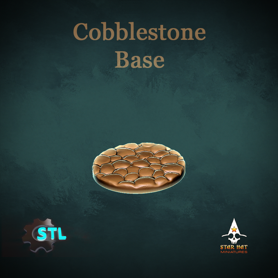 Cobblestone Base STL