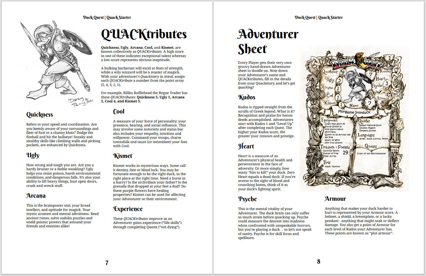DuckQuest Quack Starter Edition - PDF