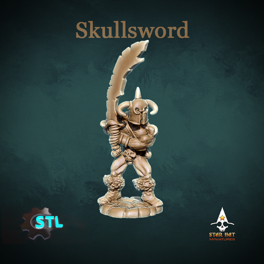Skullsword STL