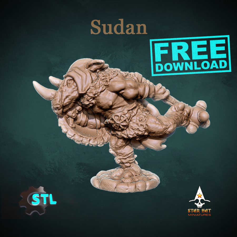 Sudan STL FREE DOWNLOAD