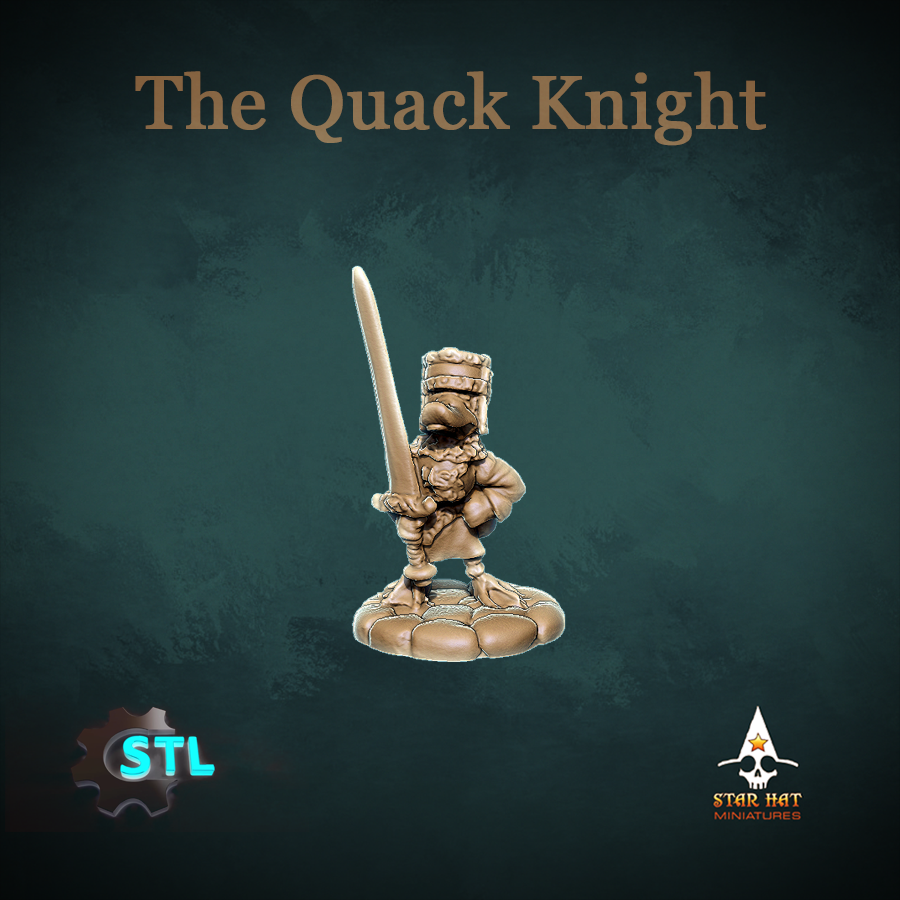 The Quack Knight STL