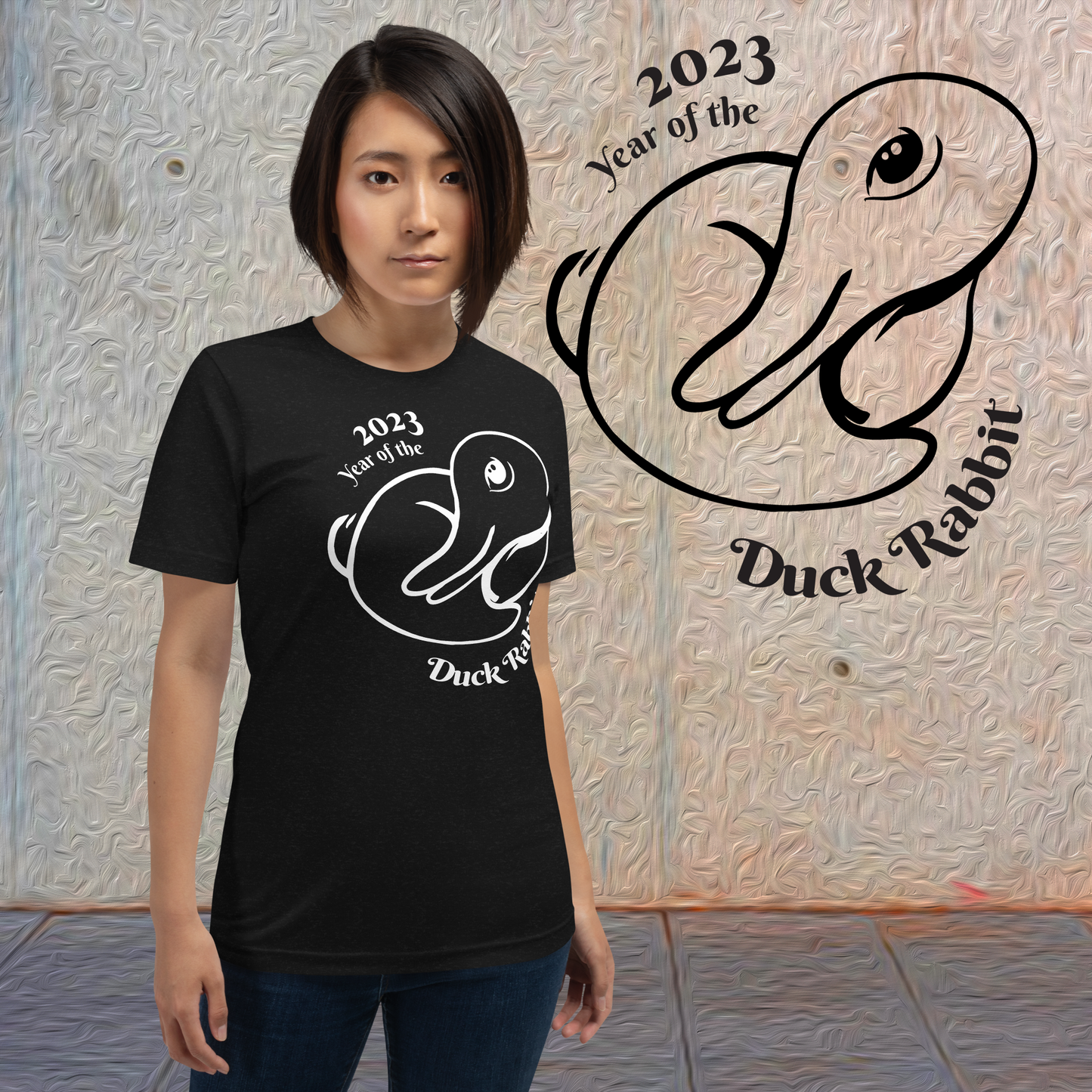 Year of the Duck Rabbit t-shirt
