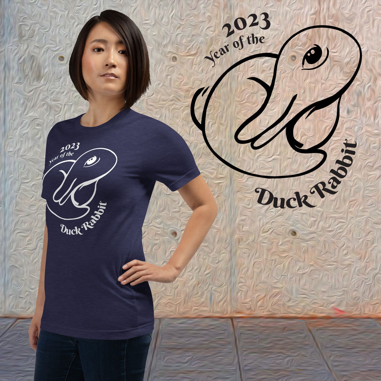 Year of the Duck Rabbit t-shirt